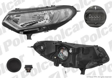 Фара основная Polcar 32X210-E