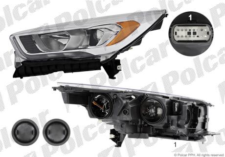Фара основная Polcar 32X3091E