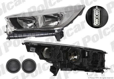 Фара основная Polcar 32X3092V