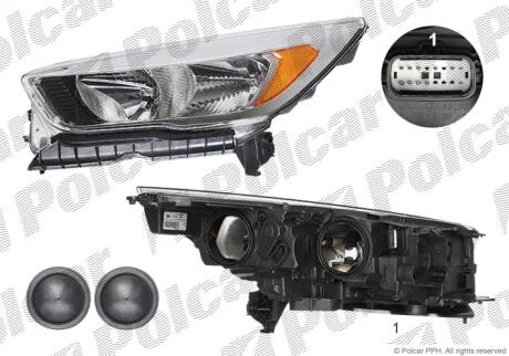 Фара основная Polcar 32X309-V
