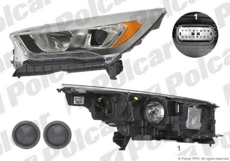 Фара основная Polcar 32X3101V
