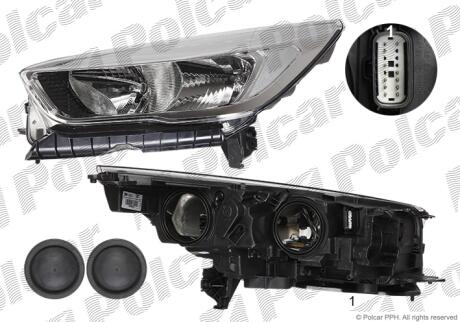 Фара основная Polcar 32X3102V