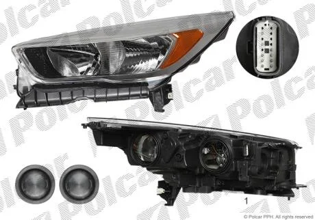 Фара основная Polcar 32X310-E