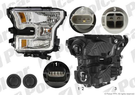 Фара основна Polcar 32Z109
