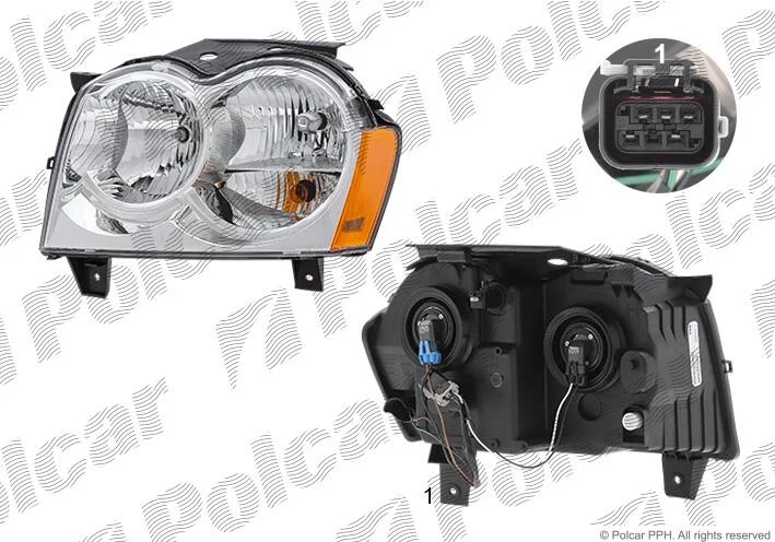 Фара основная Polcar 343009-1 (фото 1)