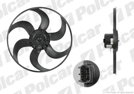 Вентилятор без кожуха Polcar 343023U1