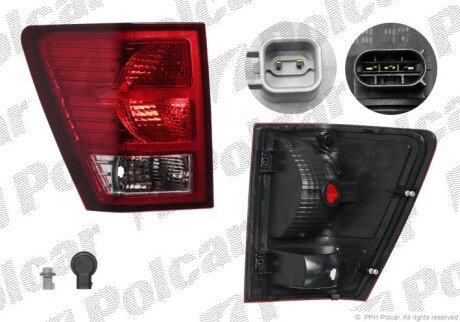 Фонарь задний слева Polcar 343087-1