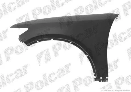 Крыло спереди справа Polcar 355002
