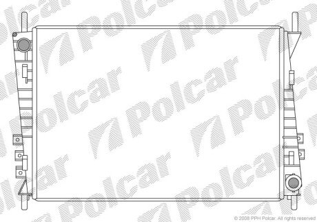 Радіатори охолодження Polcar 3710081X