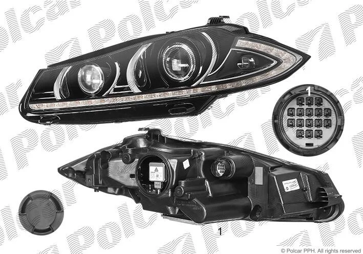 Фара основна Polcar 37E110-X (фото 1)