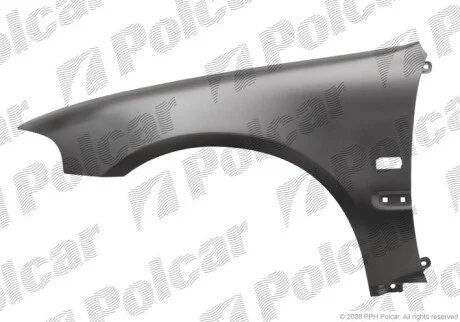 Крило переднє правий Polcar 380802