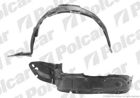 Подкрылок левый Polcar 3809FL-1