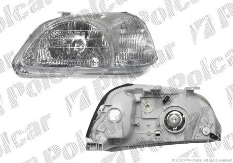 Фара основная левая H4 Polcar 3810093E