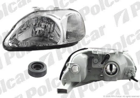 Фара основная левая H4 Polcar 381009-E
