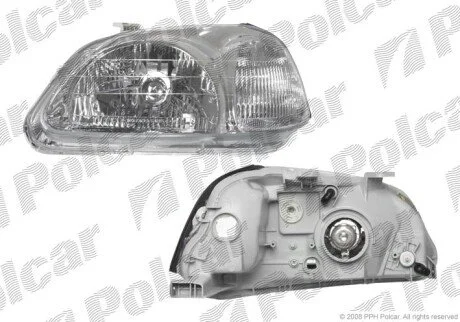 Фара основная правая H4 Polcar 3810103E