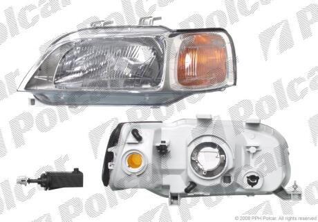 Фара основная правая H4 Polcar 3811101EUA