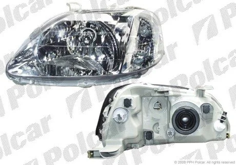 Фара основная правая H4 Polcar 3812103E