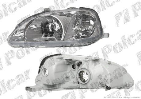 Фара основная правая H4 Polcar 3812104E