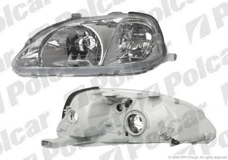Фара основная правая H4 Polcar 3812104E