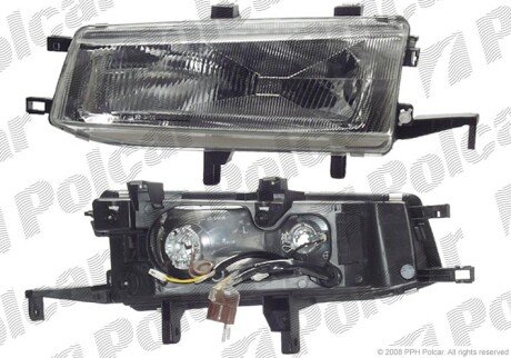 Фара основная правая H1, W5W Polcar 381610-E