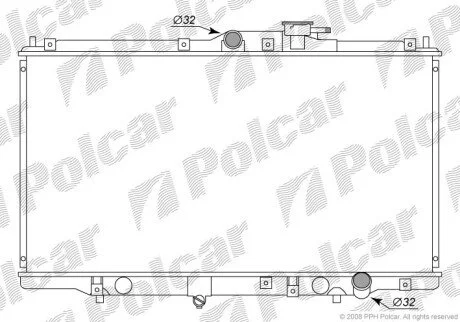 Радиаторы охлаждения Polcar 381808-1