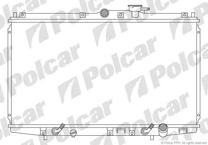 Радіатори охолодження Polcar 381808-4 (фото 1)