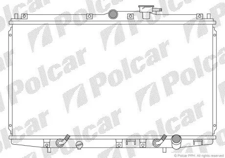 Радіатори охолодження Polcar 381808-4