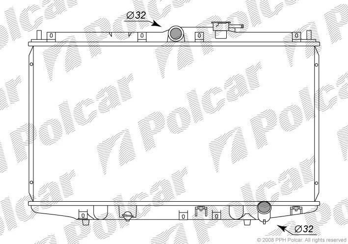 Радіатори охолодження Polcar 381808-5 (фото 1)