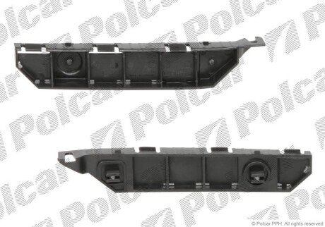 Кронштейн бампера лівий Polcar 382607-7