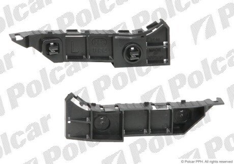 Кронштейн бампера лівий Polcar 382807-7