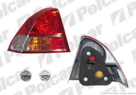 Фонарь задний слева наружный Polcar 382887-E