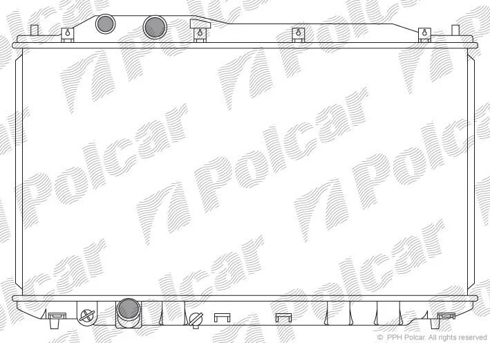Радіатори охолодження Polcar 382908-1 (фото 1)
