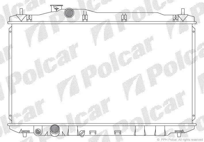 Радіатори охолодження Polcar 3829084K (фото 1)