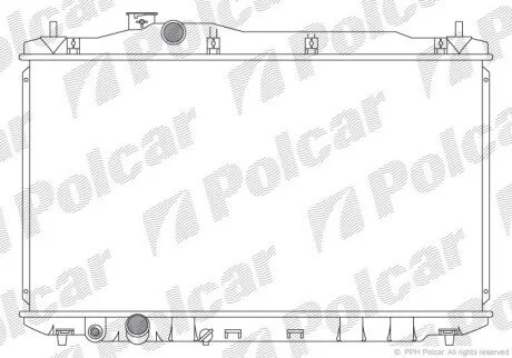 Радіатори охолодження Polcar 3829084K