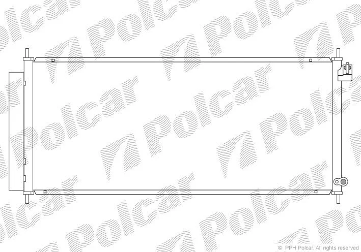 Радиаторы кондиционера Polcar 3835K8C2 (фото 1)