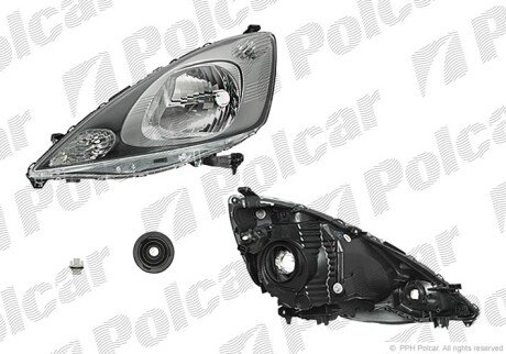 Фара основна права H4 Polcar 3837100E