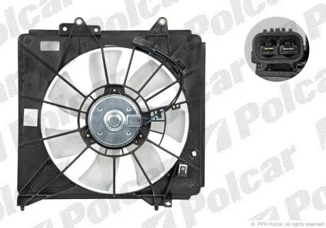 Вентиляторы с корпусом/кронштейном. Polcar 383723W4