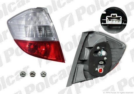 Фонарь задний справа Polcar 3837880E