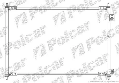 Радиаторы кондиционера Polcar 3840K8C3