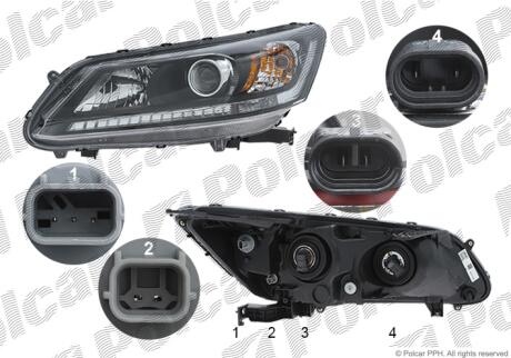 Фара основная Polcar 3844103