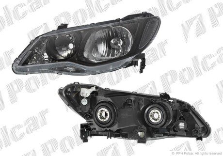 Фара основная левая HB3, HB4 Polcar 3845094E
