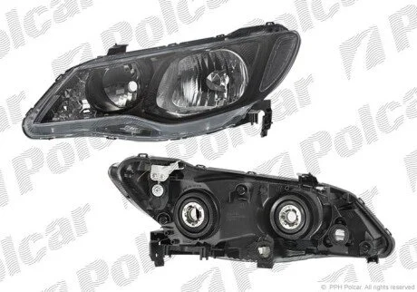 Фара основная правая HB3, HB4 Polcar 3845104E