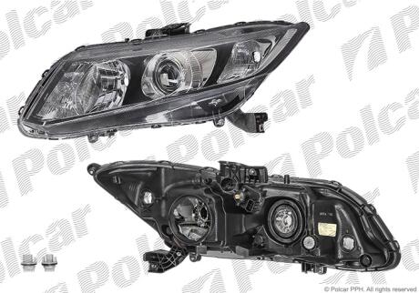 Фара основная левая D4S, HB3, W21/5W, WY21W Polcar 3849091E