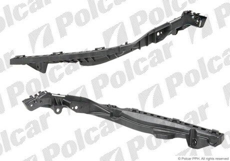 Кронштейн бампера правий Polcar 385107-8