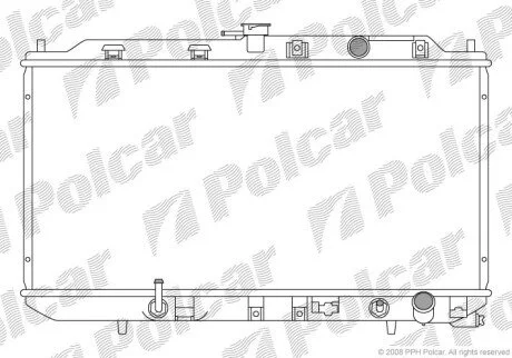 Радиаторы охлаждения Polcar 385108-3