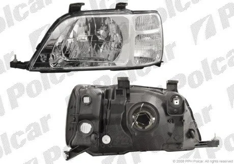 Фара основна права H4, PY21W, W5W Polcar 3875102E