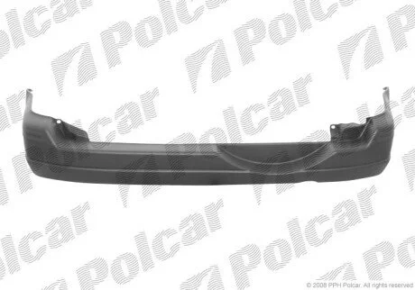 Бампер задний Polcar 387596-1