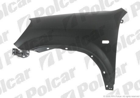 Крило переднє лівий Polcar 387601-1