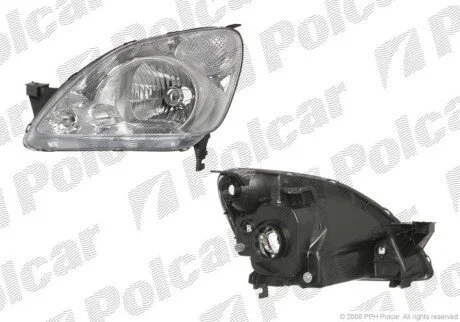 Фара основная левая H4 Polcar 3876090E