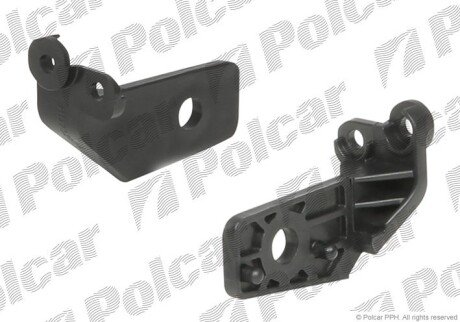 Крепление фары левый Polcar 387804-9